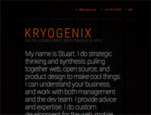 Tablet Screenshot of kryogenix.org